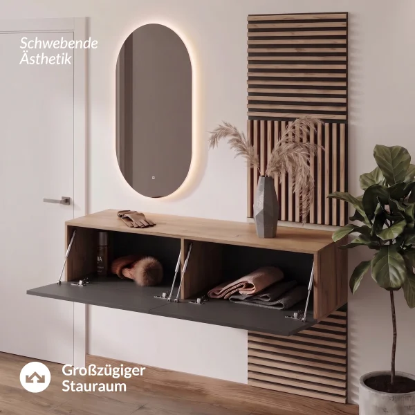 Chêne doré / Anthracite