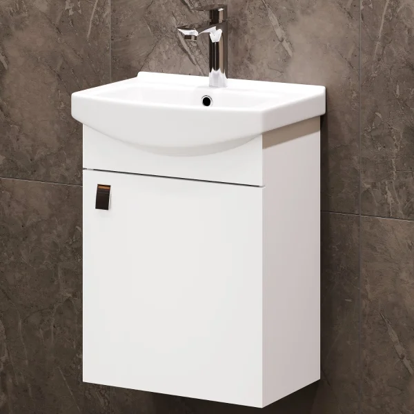 Waschtischunterschrank 45cm weiß