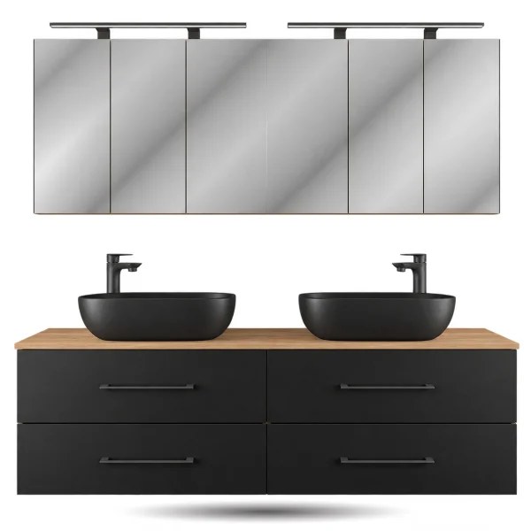 60 cm, negro