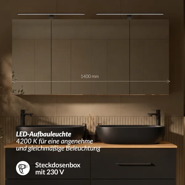 60 cm Black