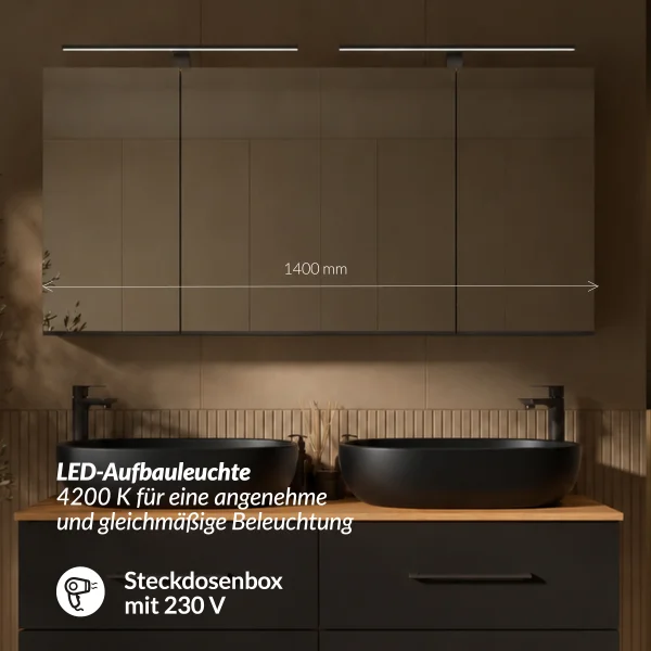 60 cm Black