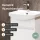 Mobile sottolavabo con lavabo Wega 45 cm bianco opaco
