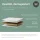 Mobile sottolavabo con lavabo Wega 45 cm bianco opaco