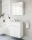 Mirror cabinet with LED 64cm (white)