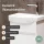 Mobile sottolavabo con lavabo Wega 40 cm bianco opaco