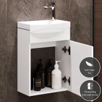 Waschtischunterschrank 40cm weiß