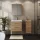 Badmöbel-Set mit Spiegelschrank 63cm und Midischrank