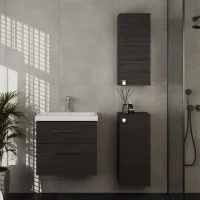 Conjunto de muebles de baño de 63 cm con 2...