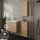 Badmöbel-Set 63cm mit 2x Midischrank Sonoma Eiche