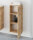 Badmöbel-Set 63cm mit 2x Midischrank Sonoma Eiche