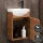 Waschtischunterschrank 40cm Gold Eiche