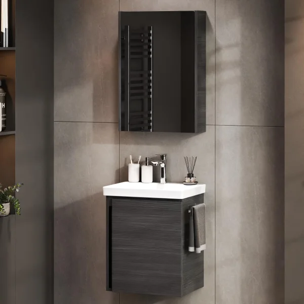 Spiegelschrank 50cm (Anthrazit)