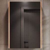 Spiegelschrank 50cm Gold Eiche