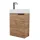 Waschbeckenunterschrank 40cm Gold Eiche