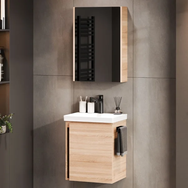 Spiegelschrank 50cm (Sonoma Eiche)