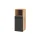 Midischrank LUX 30 x 75 x 32 cm Gold Eiche / Anthrazit
