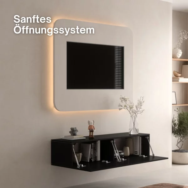 Planetmoebel TV Board WEST 100 - 320 cm, verschiedene Farben