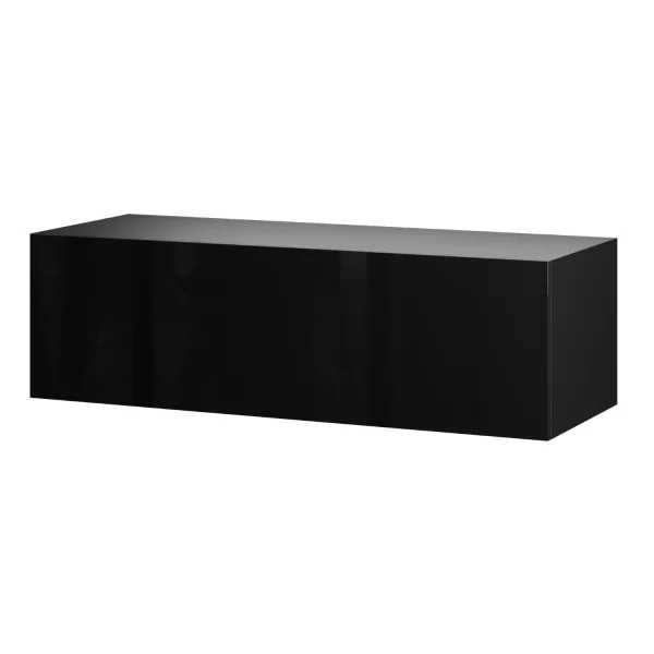 Mueble para televisor WEST negro, 100 cm