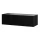Mueble para televisor WEST negro, 100 cm