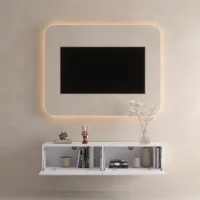 TV Board WEST weiß 140 cm