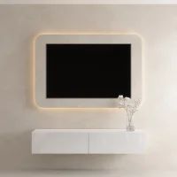 Mobile TV WEST bianco 160 cm