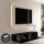 Mueble para televisión WEST negro, 160 cm