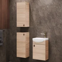 Meuble sous-lavabo de 40 cm avec 2 meubles moyens de 32...