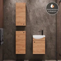 Meuble sous-lavabo de 40 cm avec 2 meublières...