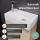 Waschbeckenunterschrank 40cm Sonoma Eiche mit Armatur Chrom