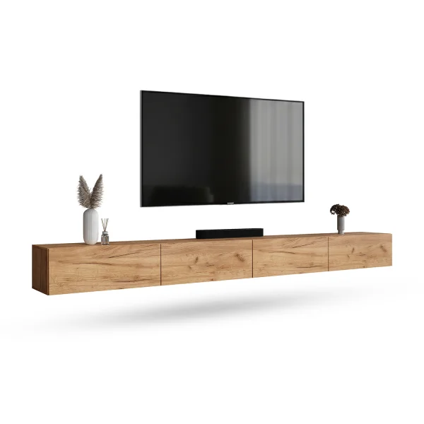 TV Board WEST Gold Eiche 320 cm (2 x 160 cm)