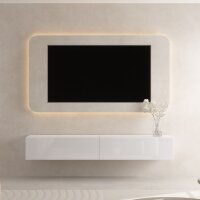 TV Board WEST wei&szlig; 200 cm (2 x 100 cm)