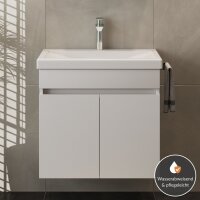 Waschtisch 60 cm mit Doppeltür - weiß