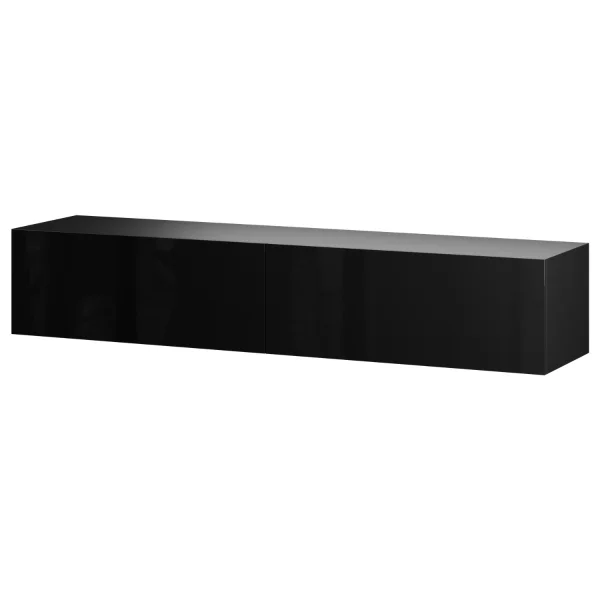 TV Stand WEST Black 200 cm (2 x 100 cm)