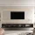 TV Board WEST Black 320 cm (2 x 160 cm)