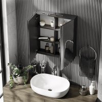 LED Badleuchte Spiegellampe neutralweißes Licht -...