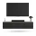 TV Board WEST Gold Eiche / Anthrazit 140 cm
