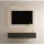 TV Board WEST Gold Eiche / Anthrazit 160 cm