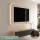 TV Board WEST Gold Eiche / Anthrazit 160 cm