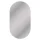 Spiegel oval – 50×90 cm, rahmenlos & ohne LED