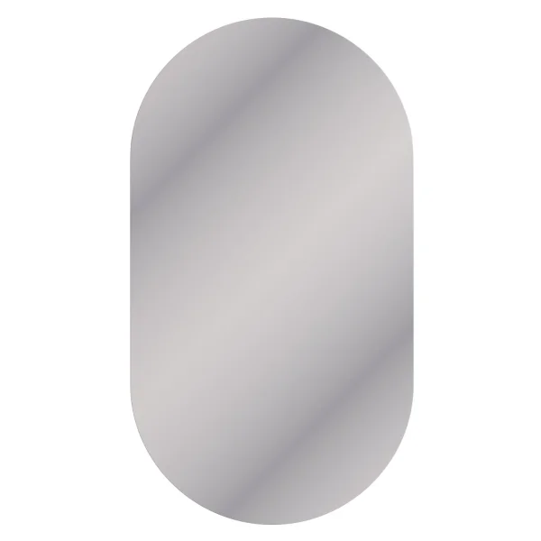 Spiegel oval – 50×90 cm, rahmenlos & ohne LED