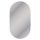 Spiegel oval – 50×90 cm, rahmenlos & ohne LED