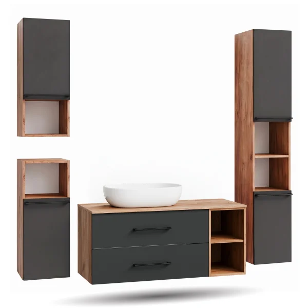 Badmöbel Komplettset LUX 120 cm