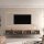 TV Board WEST Gold Eiche / Anthrazit 280 cm (2 x 140 cm)