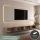 TV Stand WEST Gold Oak / Anthracite 320 cm (2 x 160 cm)