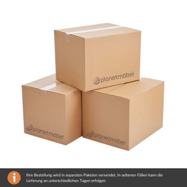 TV Wohnwand Set – 140 cm Gold Eiche / Anthrazit