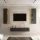 TV board (3-piece) 140 - 320 cm gold oak  Gold oak / anthracite