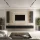 WEST TV Wall Unit – 300 cm Gold Oak/Anthracite, 3 TV stands + 2 side cabinets