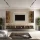 WEST TV Wall Unit – 300 cm Gold Oak/Anthracite, 3 TV stands + 2 side cabinets