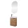 Badmöbel-Set 40cm mit Spiegel Gold Eiche
