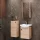 Waschtischunterschrank 45 cm mit Spiegelschrank und Midischrank 32 cm